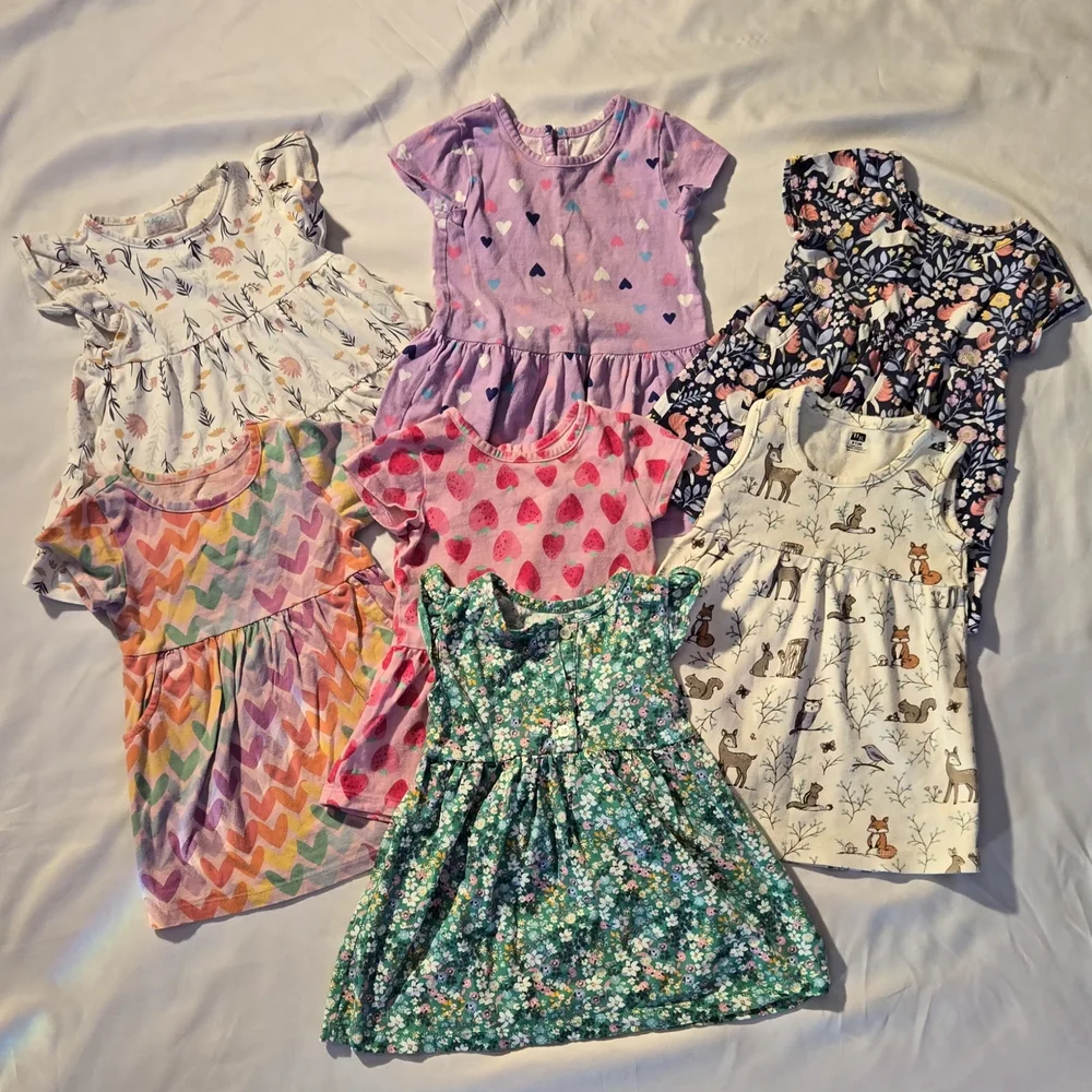 12 Months Girls Dresses Colorful Casual Dress . 12 Months?